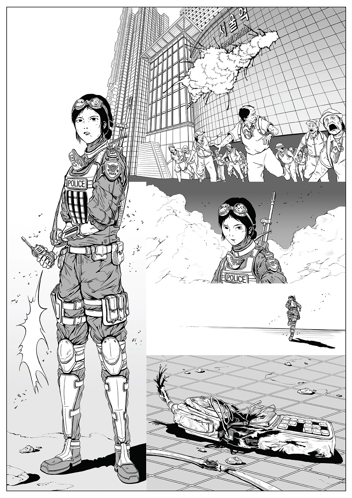 Concept Art: Seoul Station Explosion